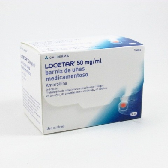 LOCETAR 50MG/ML BARNIZ UÑAS 5 ML (VIDRIO)