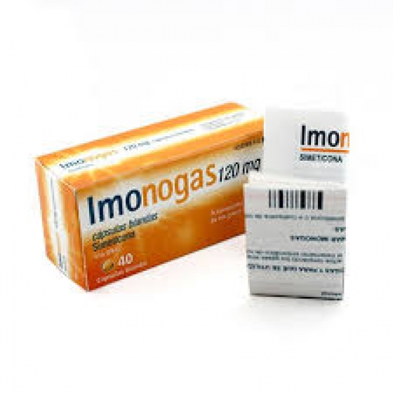 IMONOGAS 120 MG 40 CAPSULAS BLANDAS
