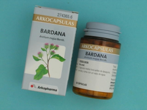 ARKOCAPSULAS BARDANA 350 MG 45 CAPSULAS
