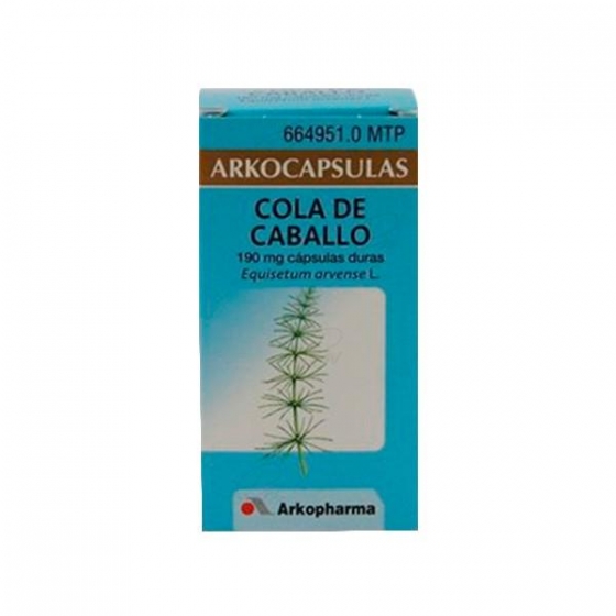 COLA DE CABALLO ARKOCAPSULAS 190 MG 50 CAPSULAS