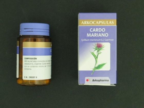 CARDO MARIANO ARKOCAPSULAS 300 MG 50 CAPSULAS