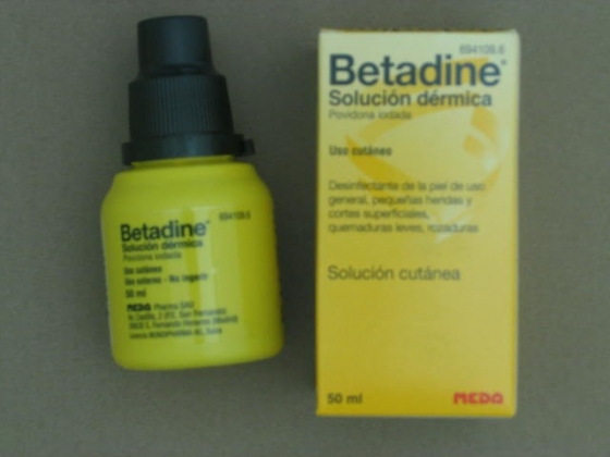 BETADINE 10% SOLUCION TOPICA 1 FRASCO 50 ML