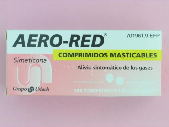 AERO RED 40 MG 100 COMPRIMIDOS MASTICABLES