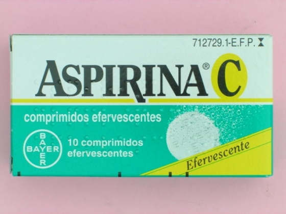 ASPIRINA C 400/240 MG 10 COMPRIMIDOS EFERVESCENTES