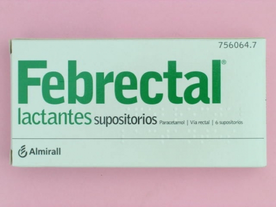 FEBRECTAL LACTANTES 150 MG 6 SUPOSITORIOS