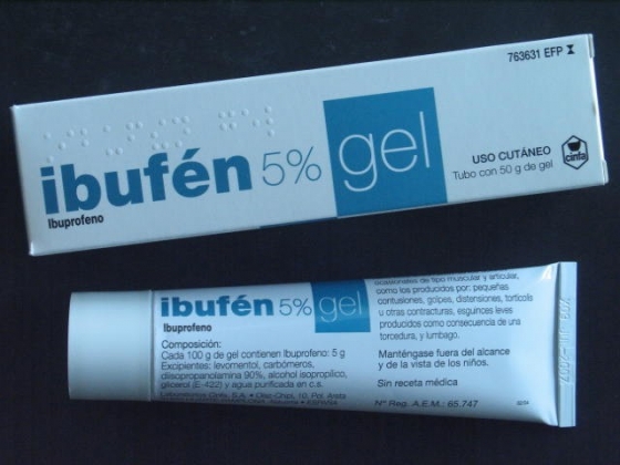 CINFADOL IBUPROFENO 50 MG/G GEL TOPICO 50 G