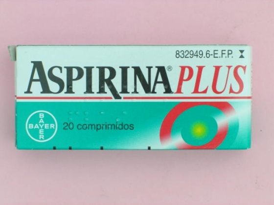 ASPIRINA PLUS 500/50 MG 20 COMPRIMIDOS