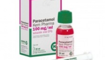 PARACETAMOL KERN PHARMA EFG 100 MG/ML SOLUCION ORAL 30 ML