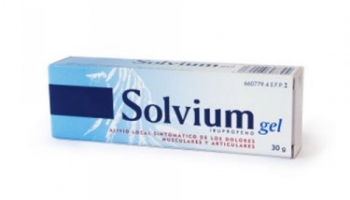 SOLVIUM 50 MG/G GEL TOPICO 30 G