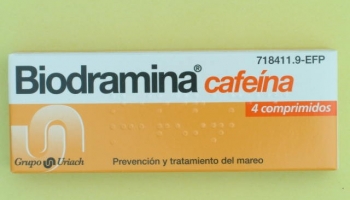 BIODRAMINA CAFEINA 4 COMPRIMIDOS